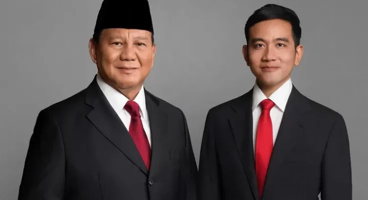 Indonesia's President & Vice President. Prabowo Subianto & Gibran Rakabuming Raka