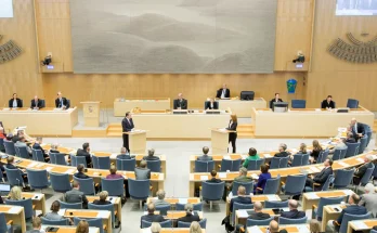 Suana gedung Parlemen Swedia