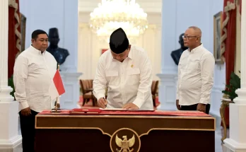 residen Prabowo Subianto pada hari Selasa, 5 November 2024, menandatangani Peraturan Pemerintah (PP) Nomor 47 Tahun 2024.
