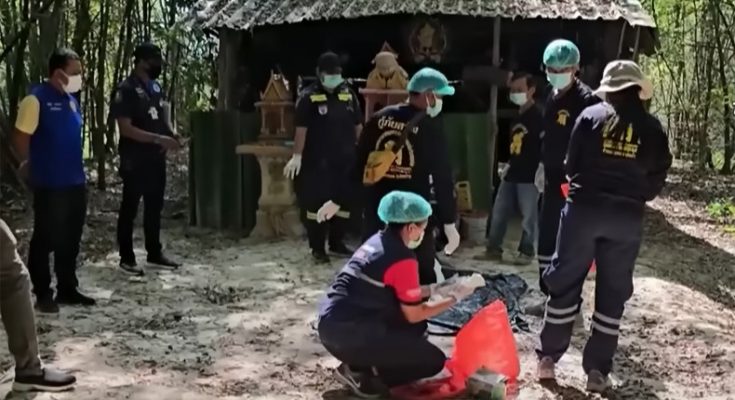 A Buddhist monastery is reportedly using human bodies for meditation.