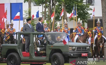 Prabowo dan Macron